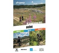 Drome 76 itineraires vtt 76 itinéraires VTT - Collectif - Vtopo - broché - Guide
