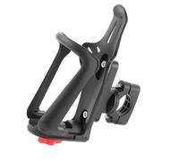 Dromzen Porte Gourde Bidon Vélo, Support Gourde Route Vélo, Porte-Bidons Bouteille Moto, Bike Water Bottle Holder, Drinks Holder, Getränkehalter, pour Vélos, Motos, Vélos Électriques (Noir)