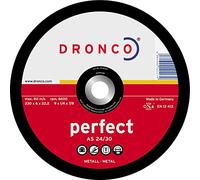 DRONCO A24/30P-180 - Disco de desbaste A 24/A 30 P Perfect-metal, 180 x 6 mm