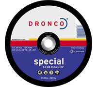 DRONCO AS24RBAHN-300FH/22 - Disco de corte metal AS 24 R BAHN Special, 300 x 3,5 mm