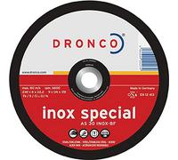 DRONCO AS30INOX-125-6 - Disco de desbaste AS 30 INOX Special-metal, 125 x 6 mm