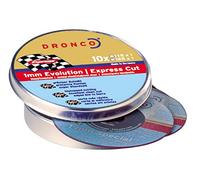 DRONCO AS60V-125PACK - Pack de Discos de corte metal AS 60 V Evolution Espress, 125 x 1,0 mm (lata de 10 uds.)