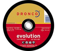 DRONCO AZ30S-180 - Disco de desbaste AZ 30 S Evolution-metal, 180 x 6 mm