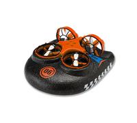 Amewi Drone aéroglisseur Trix 25308 3-en-1 Orange Autonomie 5 min