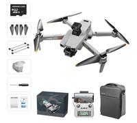 Drone 8K GPS FPV Caméra Full HD avec nacelle à 3 axes et évitement d'obstacles laser - Gris