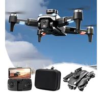 Drone à moteur sans balais, caméra 1080P, quadrirotor RC FPV WIFI 2,4 G - Mode sans tête, suivez-moi, maintien d'altitude, retournements à 360 °, évitement d'obstacles, objectif grand angle 110 °, con