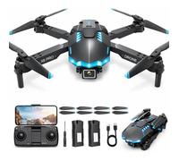 Drone avec caméra 1080P - SVATV - Pliable - 30 minutes de vol - Selfie par geste - 1080 Ultra HD - Grand-angle 120°