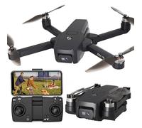Drone avec Camera 4K, Moteur Sans Balais Drones 40kmh 5G WIFI FPV Transmission Drones pour Debutants Quadcopter avec 2 Cameras, 30