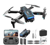 Drone Avec Caméra Enfant 1080P Moteur sans Balais,Avion Radiocommandé Avec 3 Caméras,Prendre une Photo avec un Geste,Caméras ESC,Maintien en Altitude,168 G,Cadeau Convient aux Enfants et aux Adultes