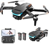 Drone avec caméra HD 1080P, FPV WiFi Live Transmission Drone pour enfants débutants, 2 batteries longue durée de vol, vol de trajectoire,évitement d'obstacles, One Key Start/Land, mode Headless