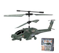 Drone avec Télcommande, Avion télécommandé avec Gyroscope et lumière LED, 2 Canaux, pour enfants, volant débutants