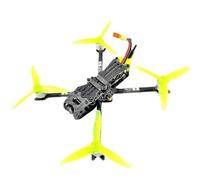 Drone Baby Ape Pro V2 FPV 142 mm 3 Pouces avec caméra Caddx Ant, contrôleur de vol F4 AIO et Moteur sans balais 1104 Compatible avec des modèles similaires(Pro V2-Yellow-ELRS)