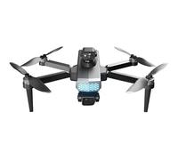 Drone, caméra 8K, positionnement GPS, télécommande à écran tactile 5,6 pouces, détection d'obstacles laser, vol stationnaire, noir