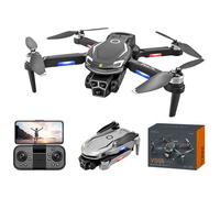 Drone caméra ，Moteur Brushless, Ajustable Motorisé Caméras,Évitement intelligent des obstacles, retournement à 360°，3 piles