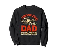 Drone Dad Drone Drone Pilot Quadcopter Flyer Père Humour Sweatshirt