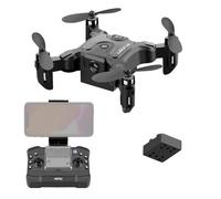 Drone De Poche V2 Avec Caméra Hd 4k Wifi Fpv, Pression De L'air, Maintien D'altitude, Pliable, Mini Quadricoptère Rc, Jouet Pour Enfant, Cadeau-Générique-Générique