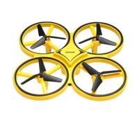 Drone - DENVER - Dron Avec Lud Led - Quadricoptère - Couleur Jaune - Autonomie 7 min