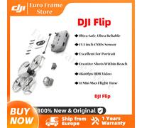DJI Drone Flip RC 2 GL – 48 MP, 4K/60 HDR, Suivi IA – Gris et Noir