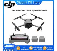 Drone DJI Mini 5 Pro Fly More Combo 2025 Nouveau Original Amélioré Active Track 360 ° Mini caméra drone avec capteur CMOS de 1 pouce et ouverture f/1.8 DJI Mini 5 Pro Fly More Combo Plus (DJI RC2)