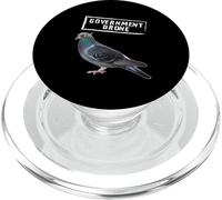 Drone drôle de Gouvernement pour Amoureux des Pigeons PopSockets PopGrip pour MagSafe