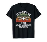 Drone Drôle Drones Amoureux Des Drones Opérateur De Drone T-Shirt