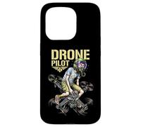 Drone Drone Pilote Quadrirotor Flyer Aviation G light Coque pour iPhone 15 Pro