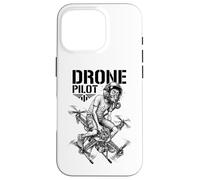 Drone Drone Pilote Quadrirotor Flyer Aviation G light Coque pour iPhone 16 Pro