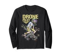 Drone Drone Pilote Quadrirotor Flyer Aviation G light Manche Longue
