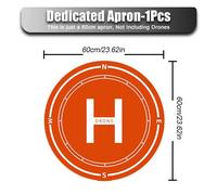 Drone E99 Avec Moteur Sans Balais,Retour Gps,Caméra Hd 4k Pour Touristes,Laser 2024 °,Évitement D'obstacles,Tablier De Stationnement,Rc,Quadrirotor,Jouets,360 - Type 60cm Apron-1pcs-Generique