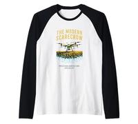 Drone épouvantail Moderne Pilote précision Agriculture Design Manche Raglan