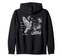 Drone Espion drôle Pigeon Oiseau Brevet Sweat à Capuche