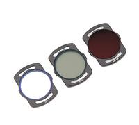 Drone Filter Set, UV CPL ND16 Drone Filter Lens Aluminium Alloy Frame Avata 3 Pack Matte Frame for O3 Air Unit for Drone