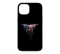 Drone Flying Pilot Quadricoptère Drapeau américain USA Drip Coque pour iPhone 13