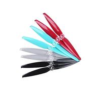 Drone For Gemfan Flash 7042 7X4.2 6042 6X4.2 Hélice longue portée à 2 pales for RC FPV Racing Freestyle LR6 L67 Drones longue portée Pièces de bricolage Accessoires (Color : 2Pairs 7042 Black)