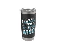 Drone FPV Drone I Swear It Was The Wind Gobelet isotherme en acier inoxydable double paroi