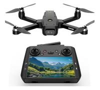 Drone GPS avec caméra 4K - SUTEO - Écran LCD 4.5"" - Longue portée - Carte SD 32G - Follow Me - Retour automatique