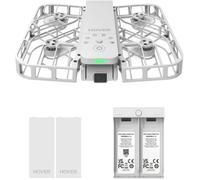 Drone HOVERAir X1 avec Caméra HDR, Suivez-Moi, Décollage Mains Libres, Blanc (Combo Plus)