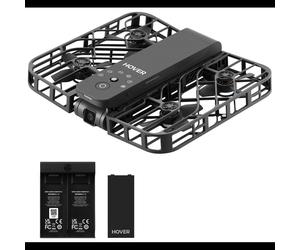 Drone HOVERAir X1 Combo Quadcoptère 4 rotors caméra 2704x1520 pixels batterie 1050mAh 32GB WiFi noir