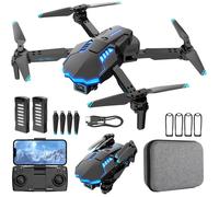 Drone - HURSVIE - Parent - Caméra 1080P HD - Pliable Wi-Fi - Télécommande