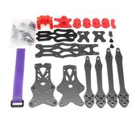 Drone， Kit de Cadre FPV en Fibre de Carbone 240 mm, Compatible avec Les Drones de Course RC Freestyle APEXDC APEX DC DC5 / HD FPV(with Print Part)