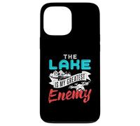Drone Lake Design pour Un Pilote de Drone Coque pour iPhone 13 Pro Max