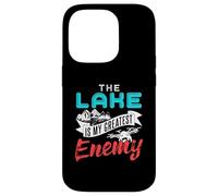 Drone Lake Design pour Un Pilote de Drone Coque pour iPhone 14 Pro