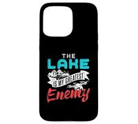 Drone Lake Design pour Un Pilote de Drone Coque pour iPhone 15 Pro Max