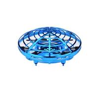 Drone Mini Capteur Anti-Collision Induction Ufo En Mode Contrôlé A La Main - Bleu
