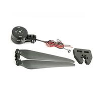 Drone Motor, Compatible avec Le système d'alimentation Hobbywing X8, Moteur 100 KV et contrôleur 80 A, hélice 3011 CW CCW for Drones agricoles à Charge utile,for Parts(X8 CCW 40MM KIT)