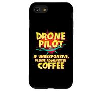 Drone Pilot en Cas de Non-réponse Administrer Le Drone café Coque pour iPhone SE (2020) / 7/8