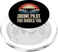 Drone Pilot If I Duck You Should Too PopSockets PopGrip pour MagSafe