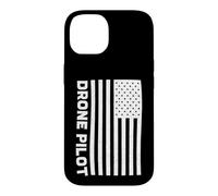 Drone Pilot Pilote quadricoptère américain Drapeau américain Coque pour iPhone 14