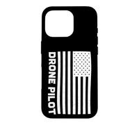 Drone Pilot Pilote quadricoptère américain Drapeau américain Coque pour iPhone 16 Pro