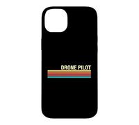 Drone Pilot Style rétro Coque pour iPhone 14 Plus